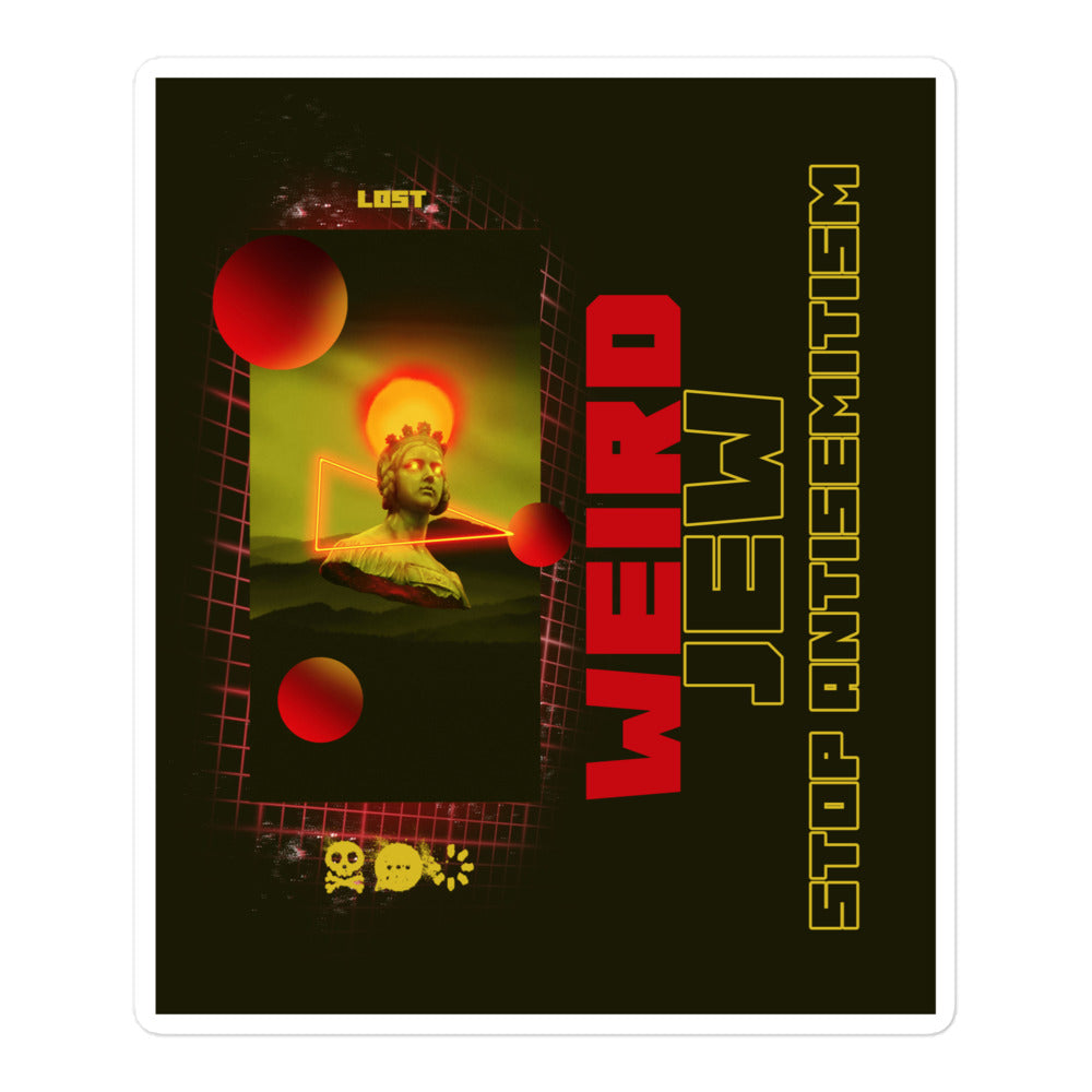 Weird Jew | Kiss Cut Sticker