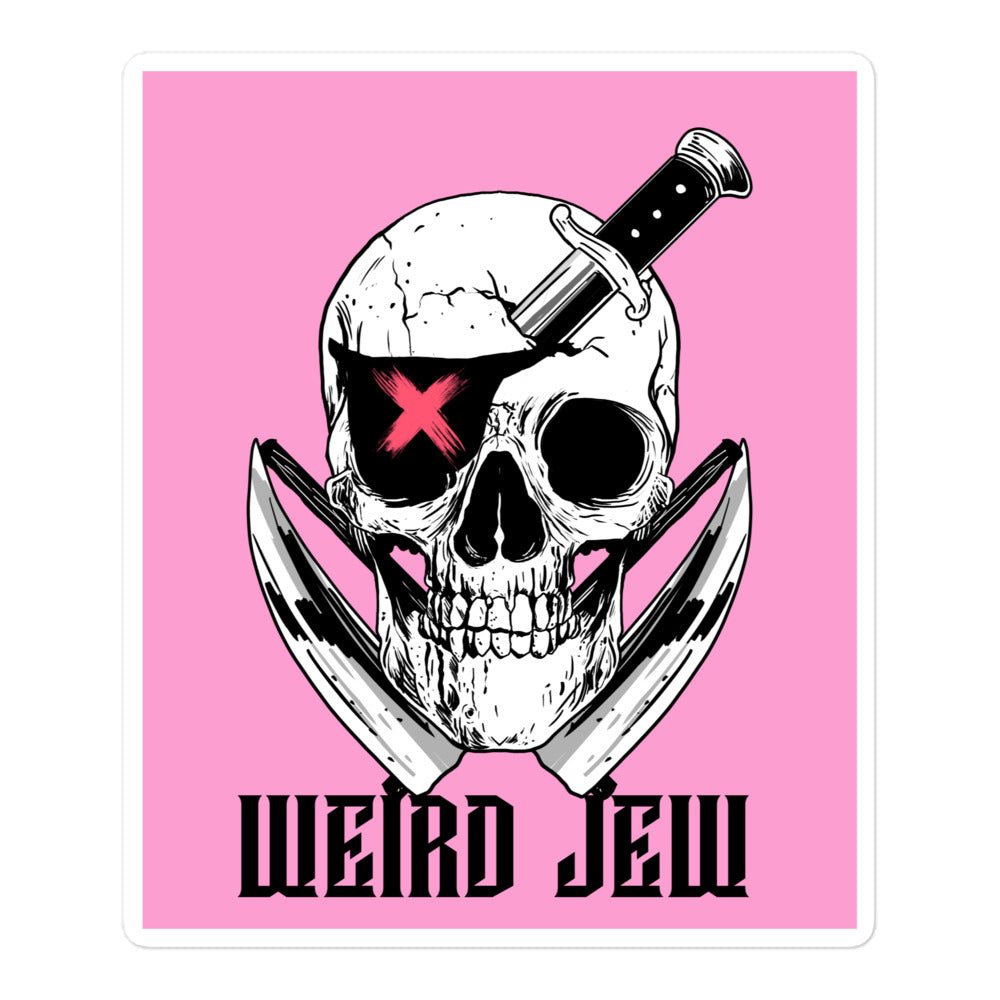 Weird Jew | Kiss Cut Sticker Jouparty