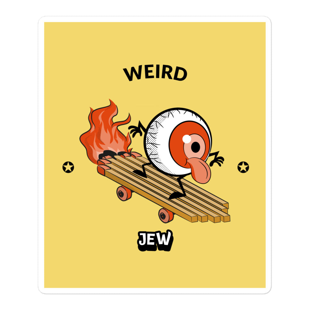 Weird Jew | Kiss Cut Sticker