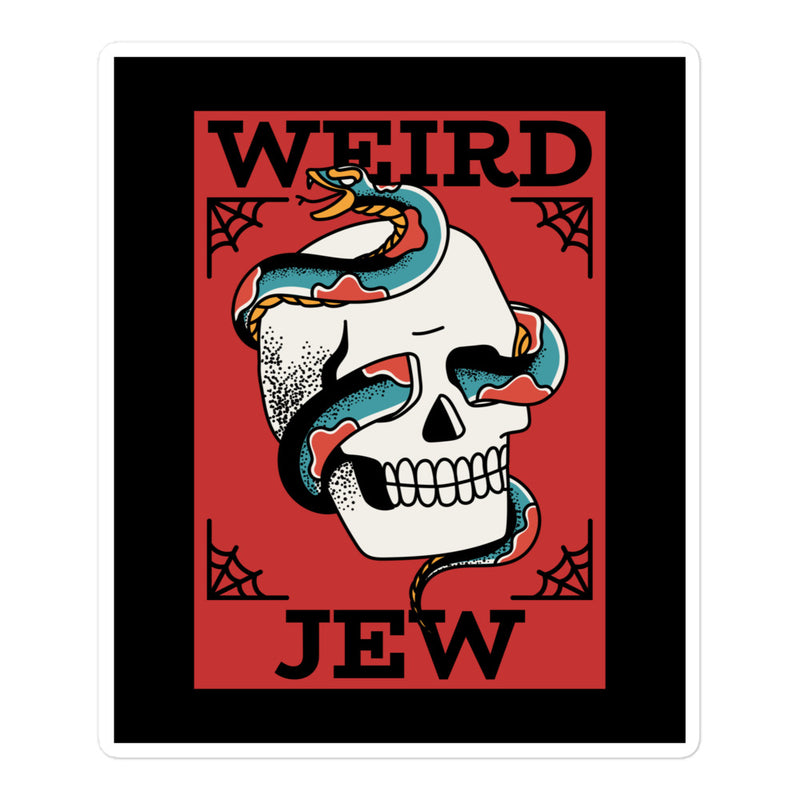 Weird Jew | Kiss Cut Sticker