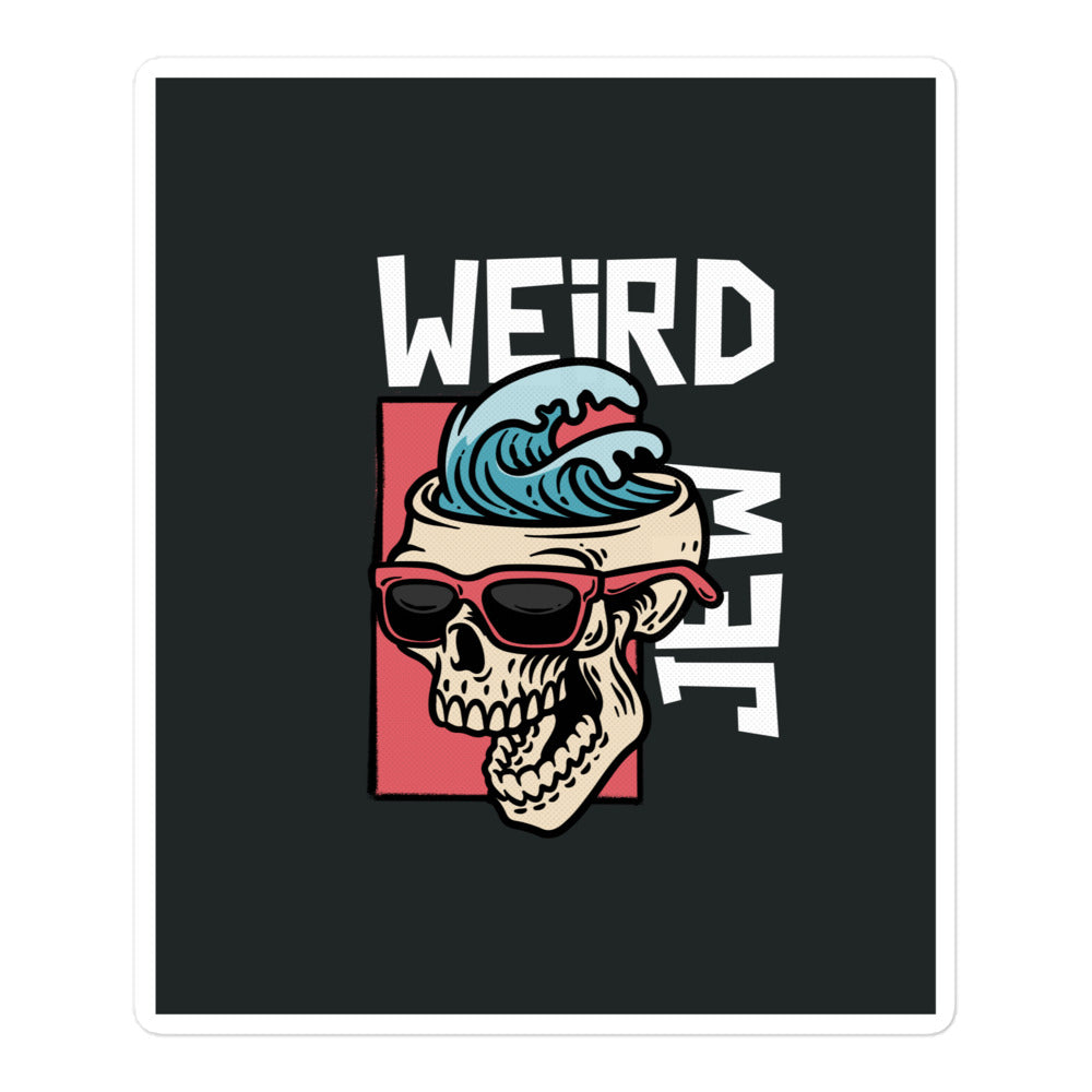 Weird Jew | Kiss Cut Sticker Jouparty