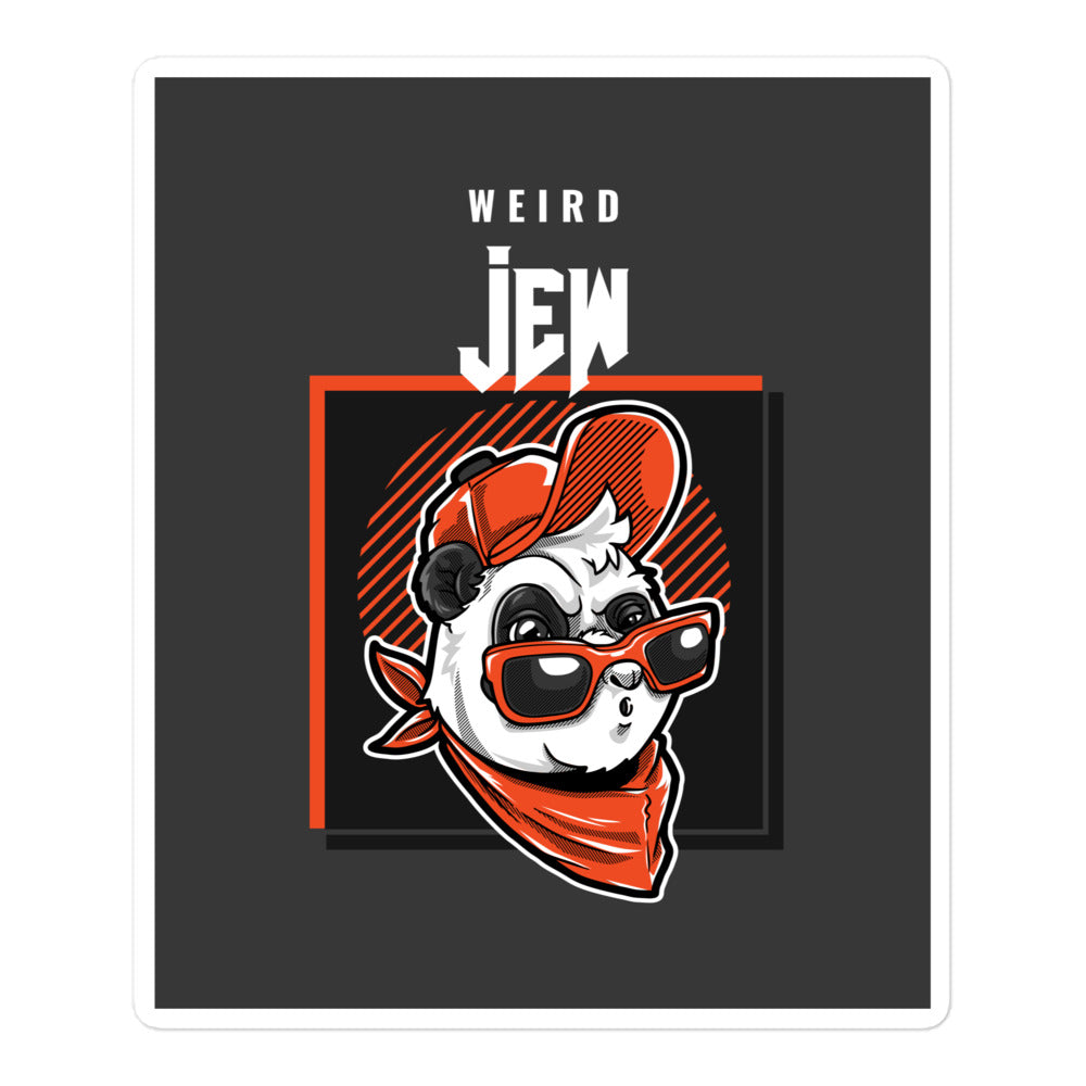 Weird Jew | Kiss Cut Sticker Jouparty