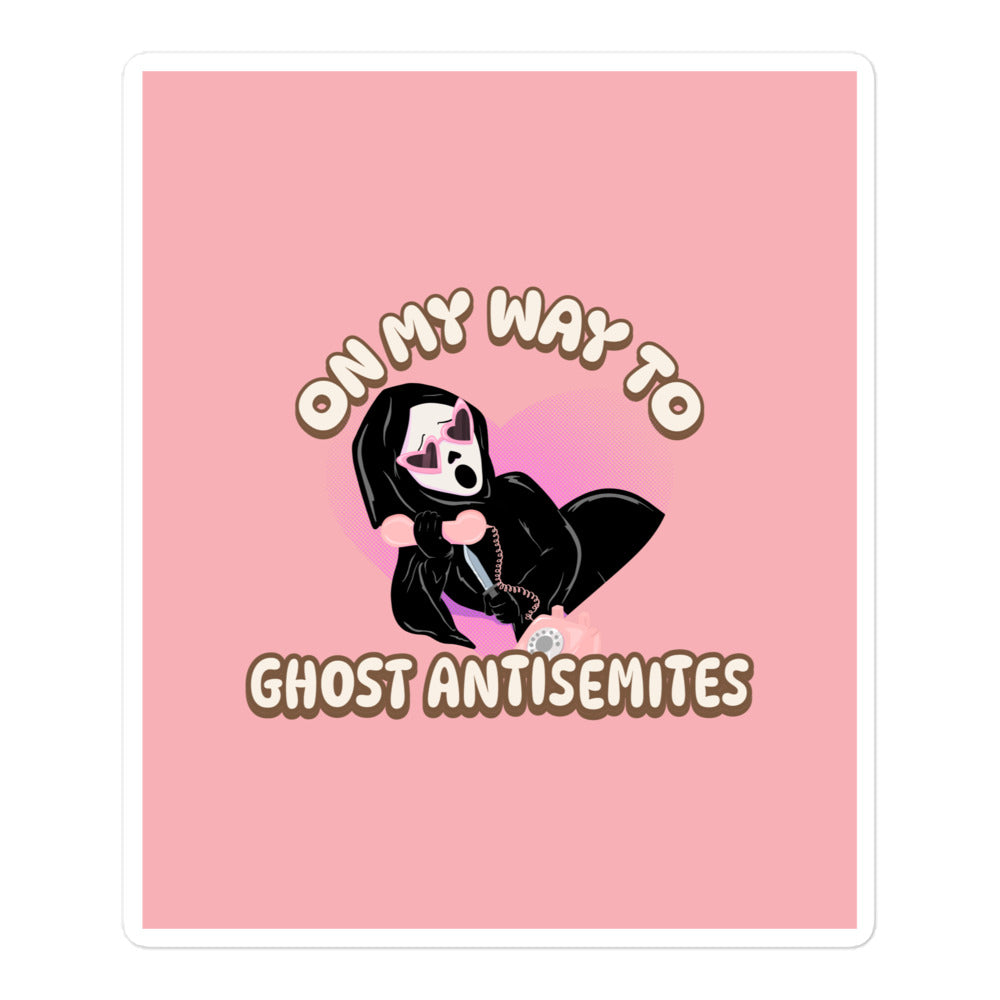 Ghost Antisemites | Kiss Cut Sticker Jouparty