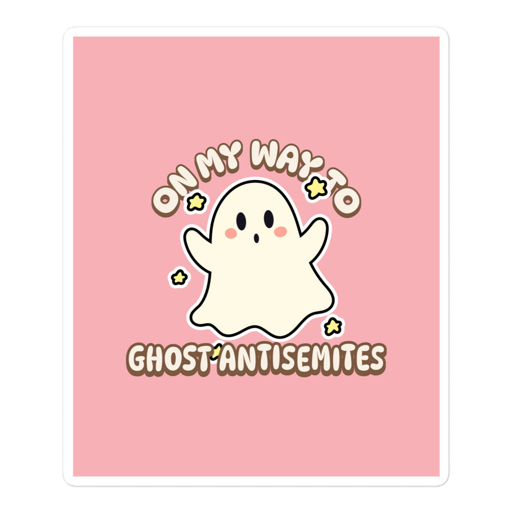 Ghost Antisemites | Kiss Cut Sticker Jouparty