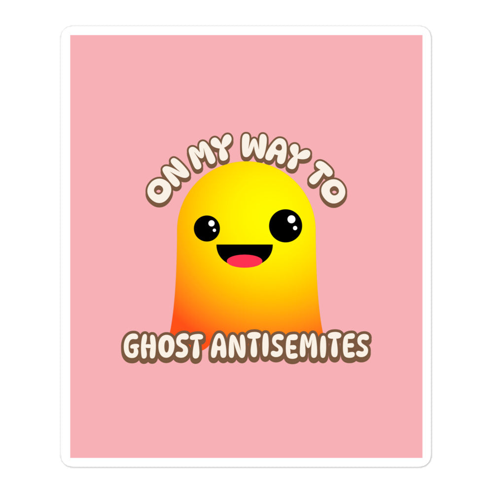 Ghost Antisemites | Kiss Cut Sticker Jouparty