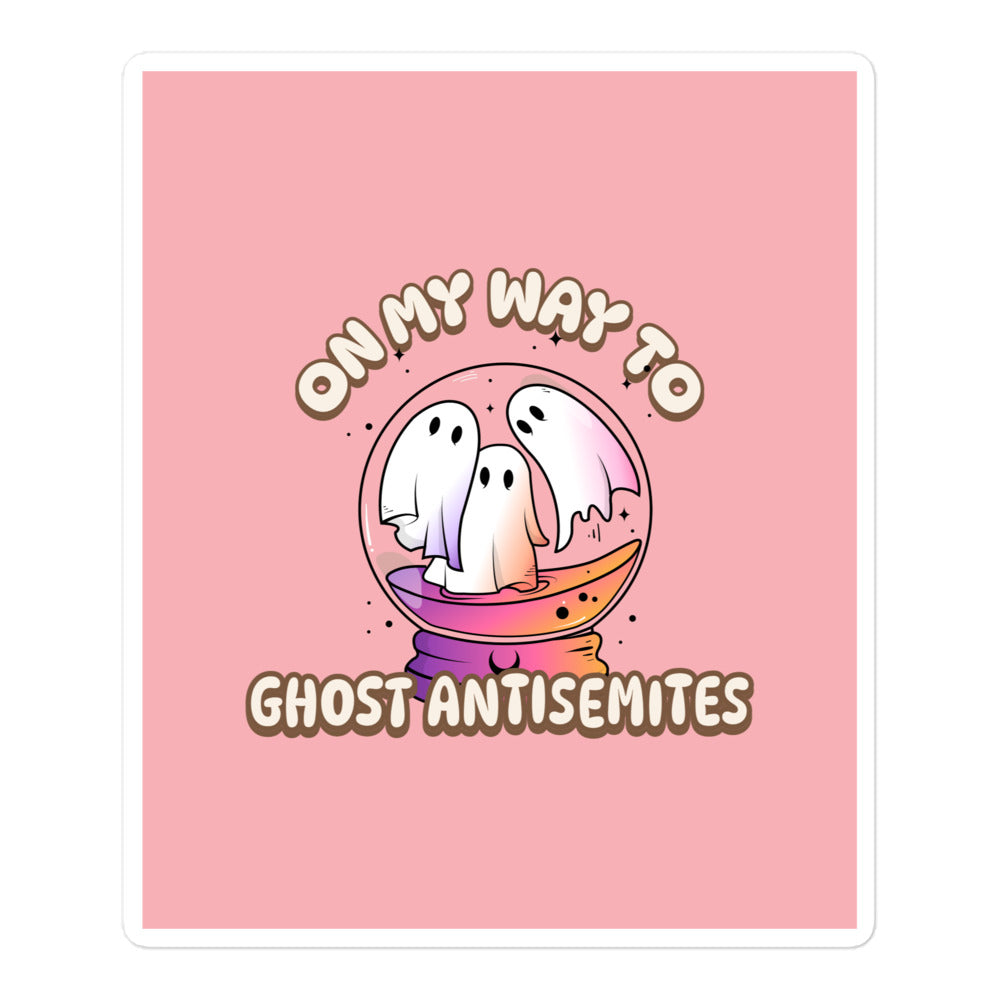 Ghost Antisemites | Kiss Cut Sticker Jouparty