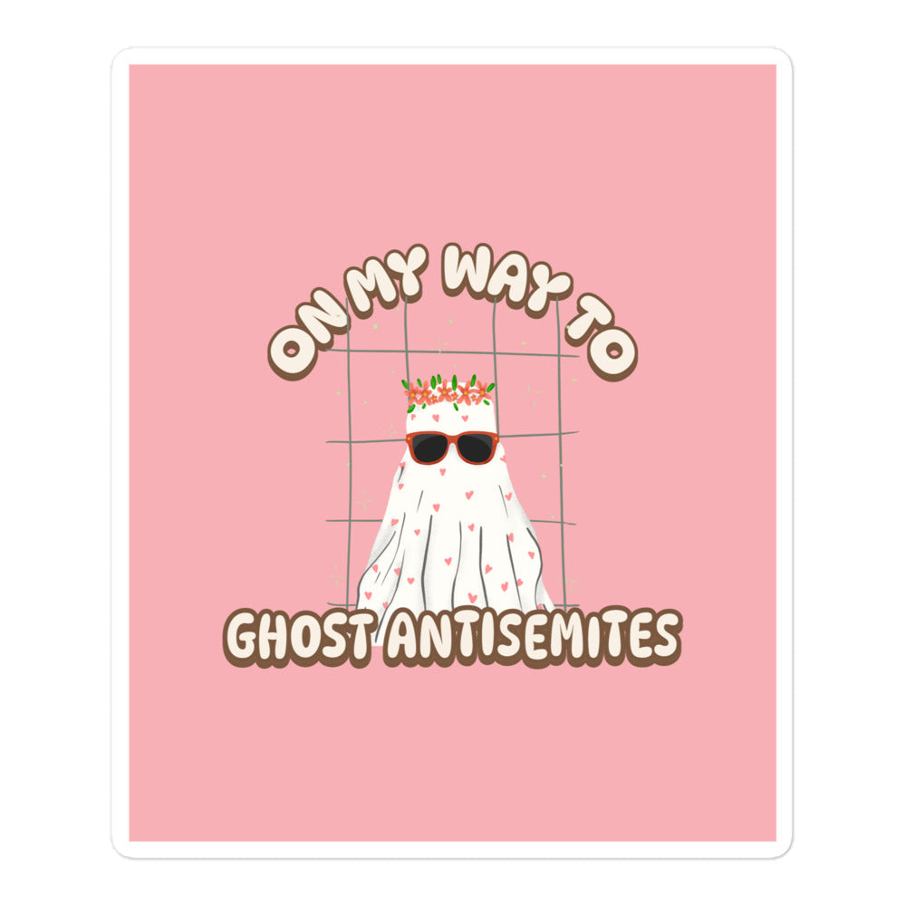 Ghost Antisemites | Kiss Cut Sticker Jouparty