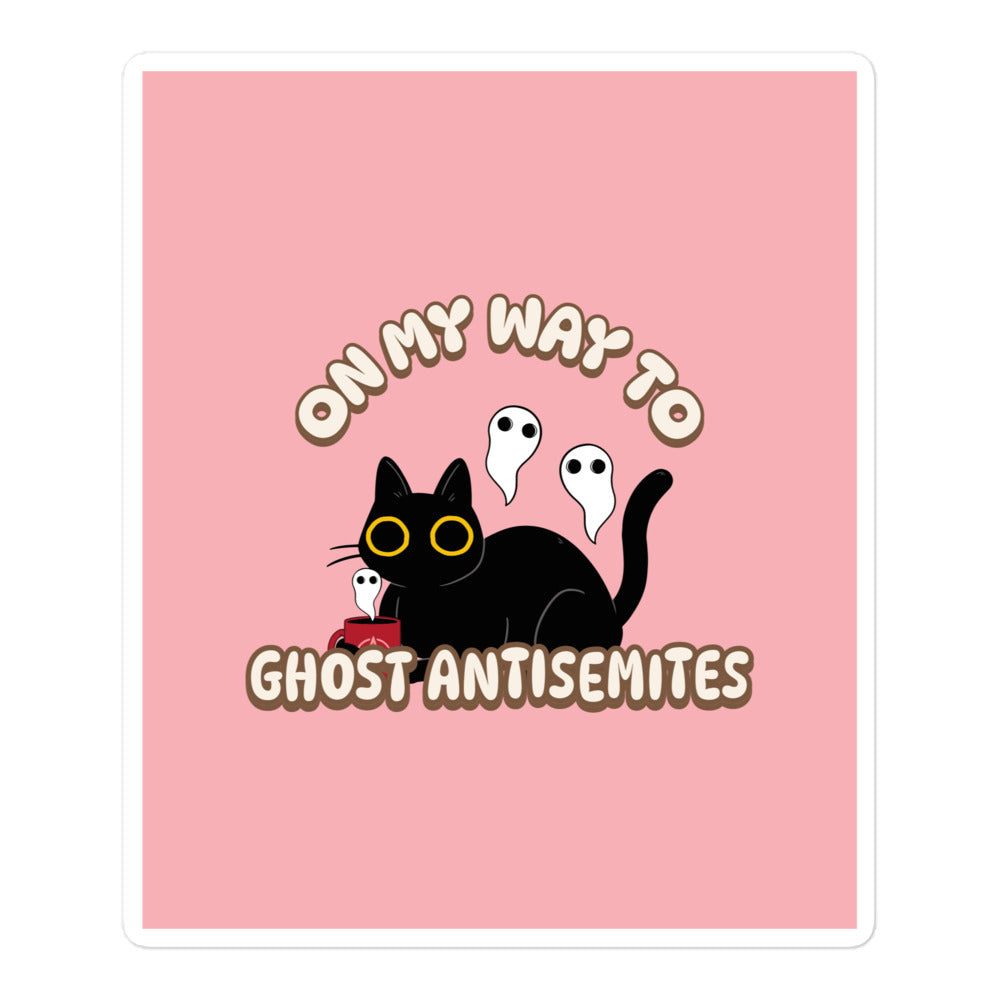 Ghost Antisemites | Kiss Cut Sticker Jouparty