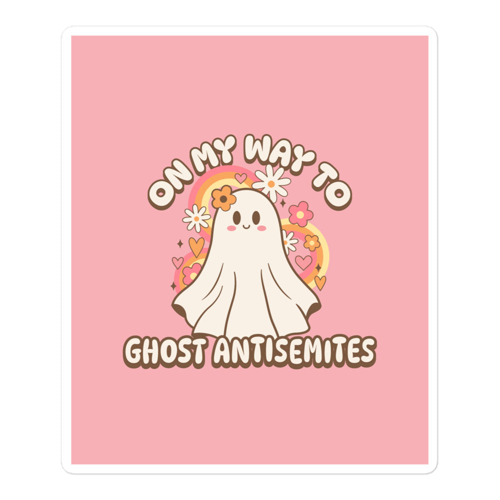 Ghost Antisemites | Kiss Cut Sticker Jouparty