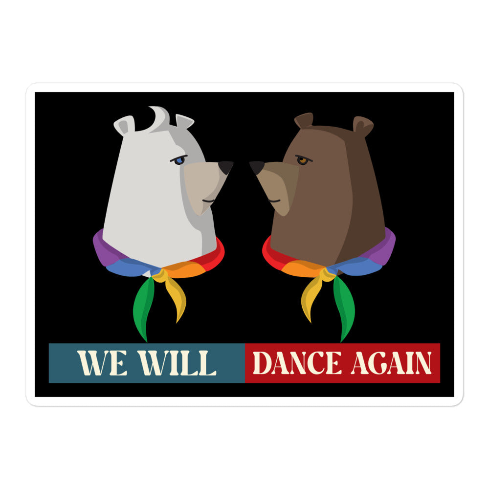 We Will Dance Again | Retro Edition | Kiss Cut Sticker Jouparty