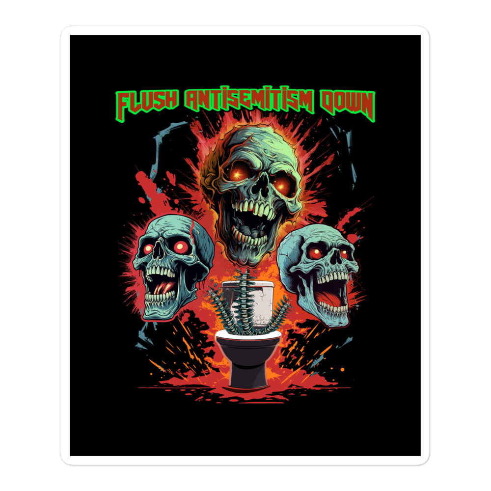 Horror Movie | Antisemitism | Kiss Cut Sticker Jouparty
