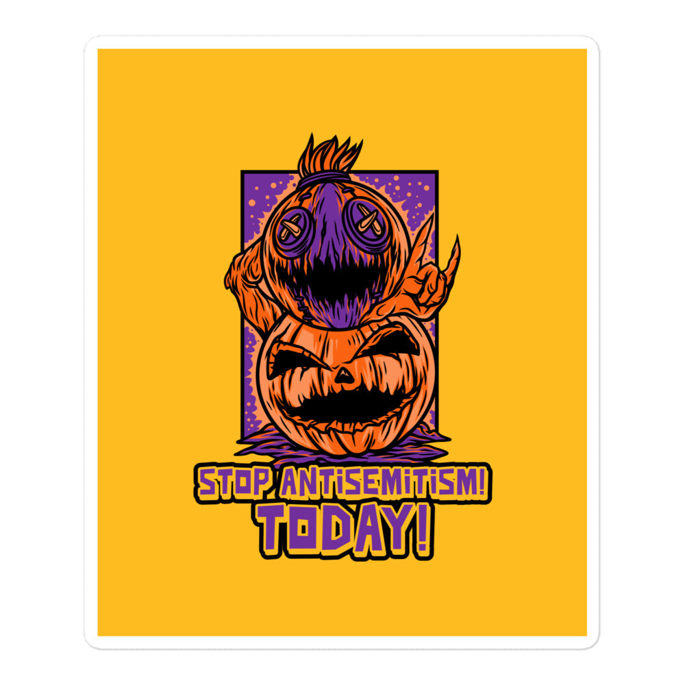 Horror Movie | Antisemitism | Kiss Cut Sticker Jouparty