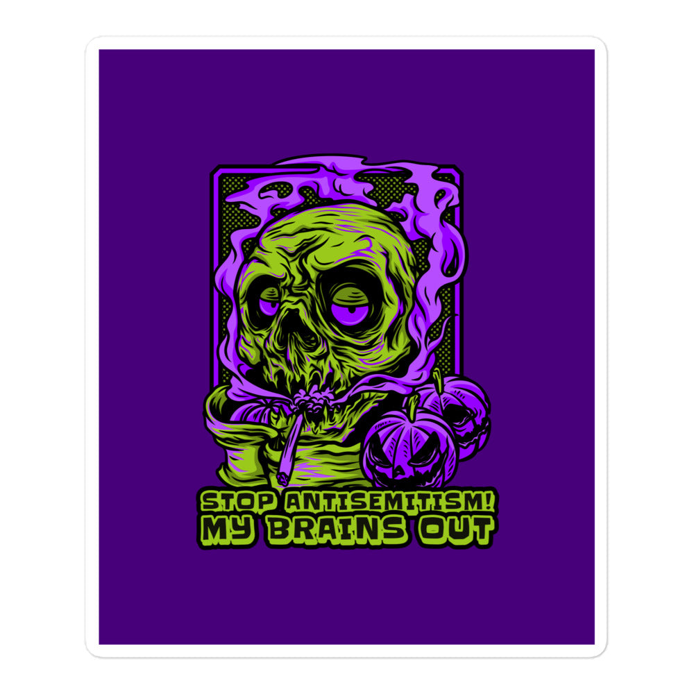 Horror Movie | Antisemitism | Kiss Cut Sticker Jouparty