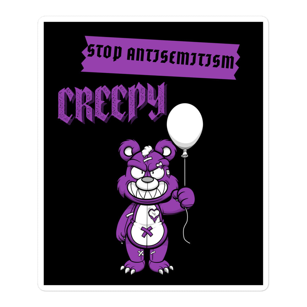 Horror Movie | Antisemitism | Kiss Cut Sticker Jouparty