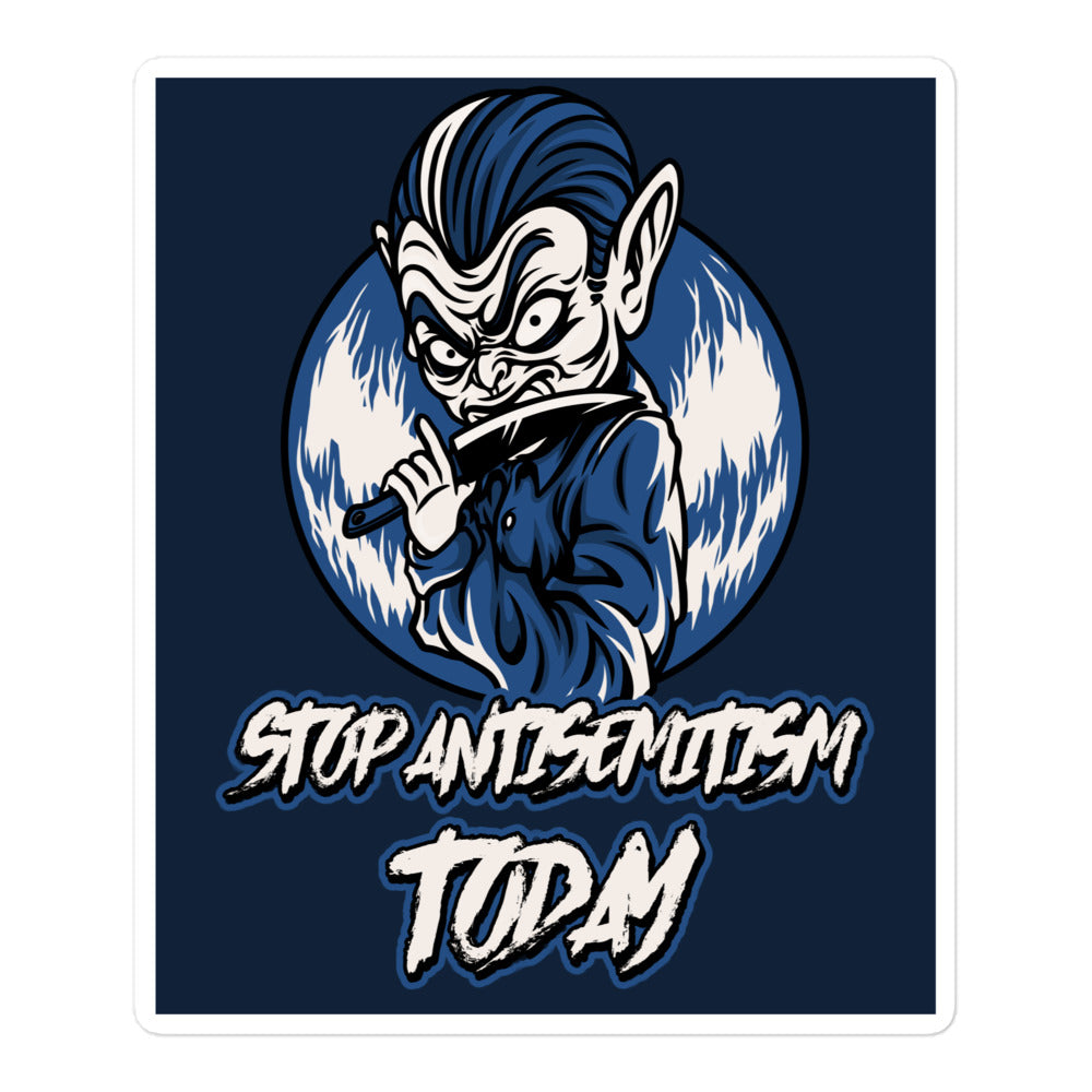 Horror Movie | Antisemitism | Kiss Cut Sticker Jouparty