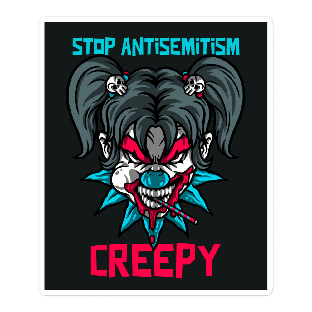 Horror Movie | Antisemitism | Kiss Cut Sticker Jouparty