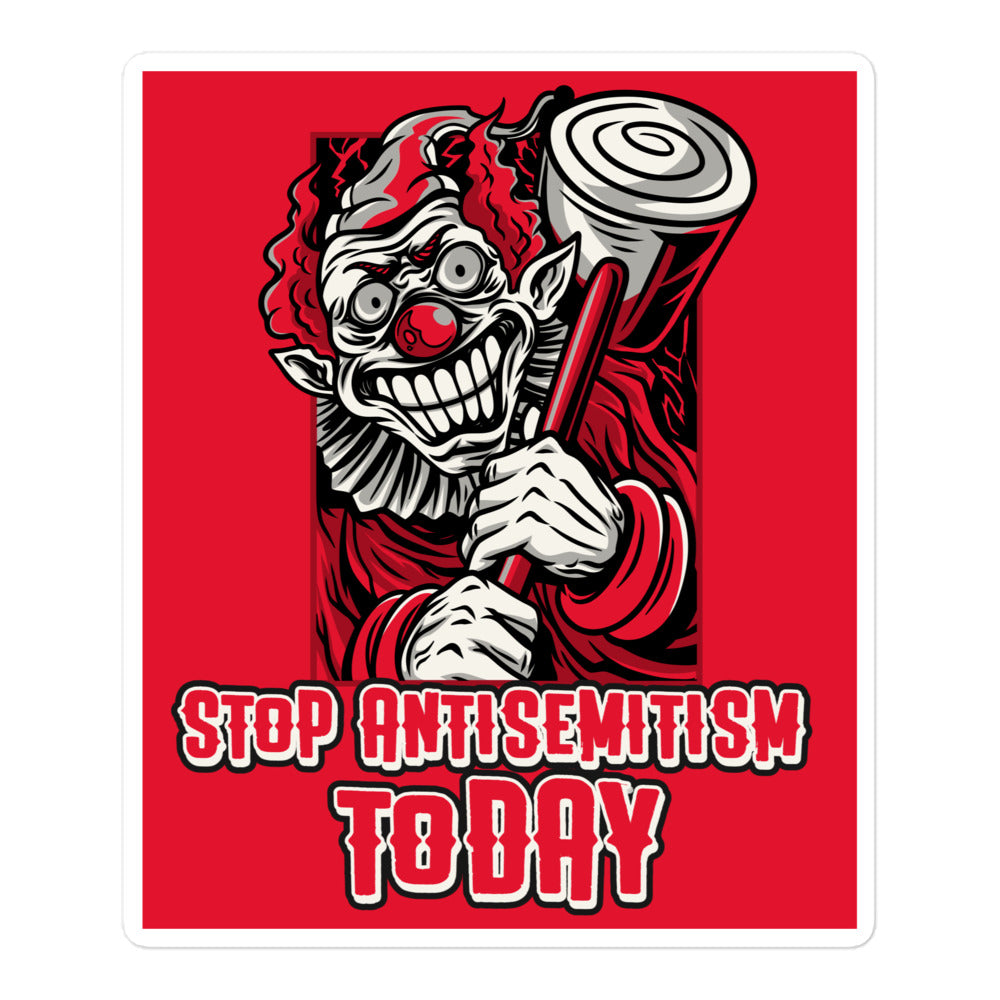 Horror Movie | Antisemitism | Kiss Cut Sticker Jouparty