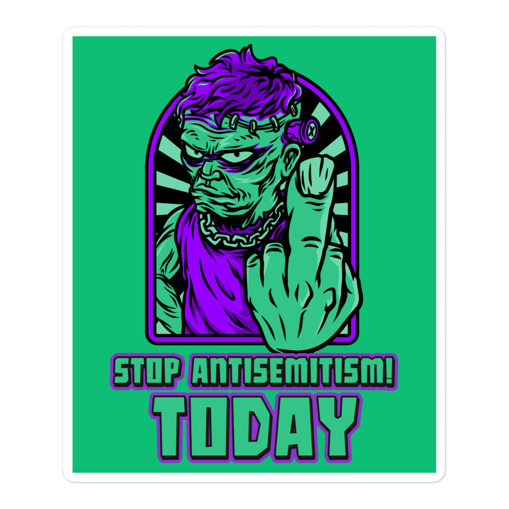 Horror Movie | Antisemitism | Kiss Cut Sticker Jouparty