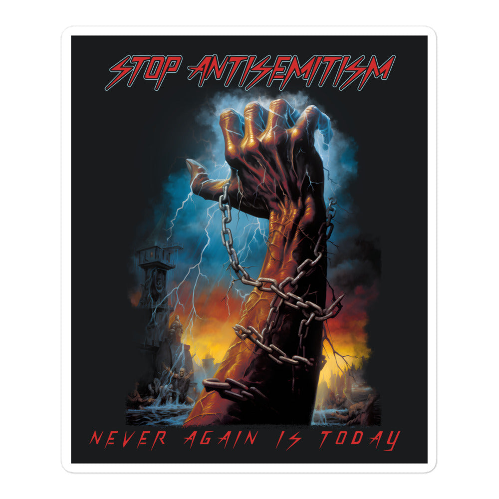 Horror Movie | Antisemitism | Kiss Cut Sticker