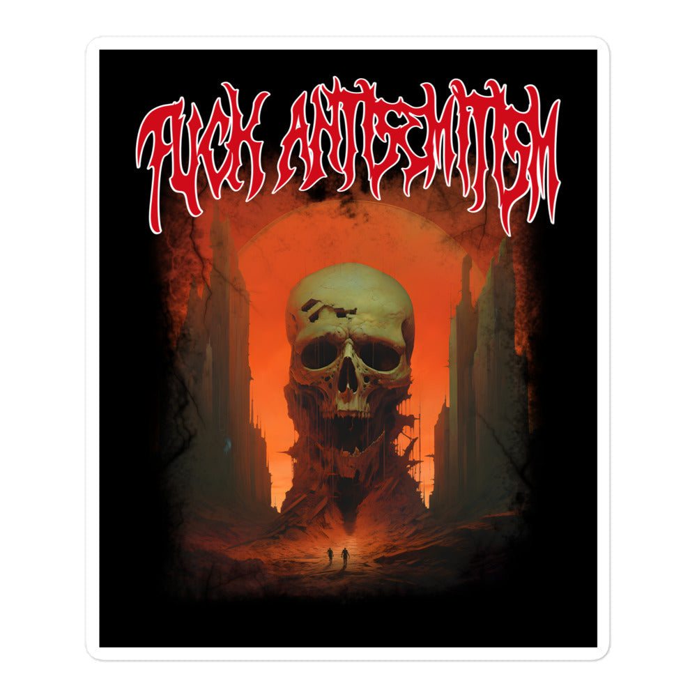 Horror Movie | Antisemitism | Kiss Cut Sticker Jouparty