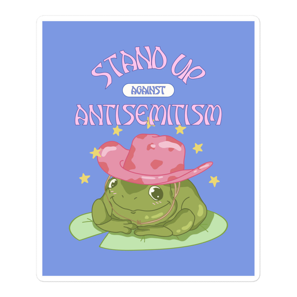 Cute Friend | Antisemitism | Kiss Cut Sticker Jouparty