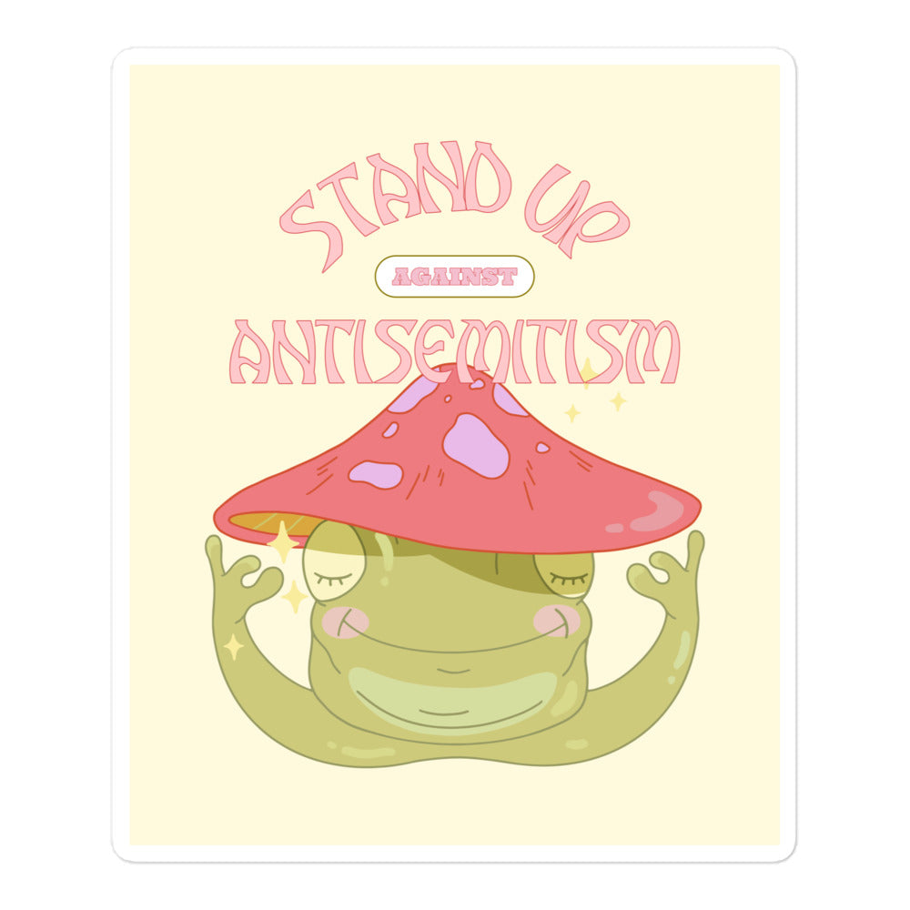 Cute Friend | Antisemitism | Kiss Cut Sticker Jouparty