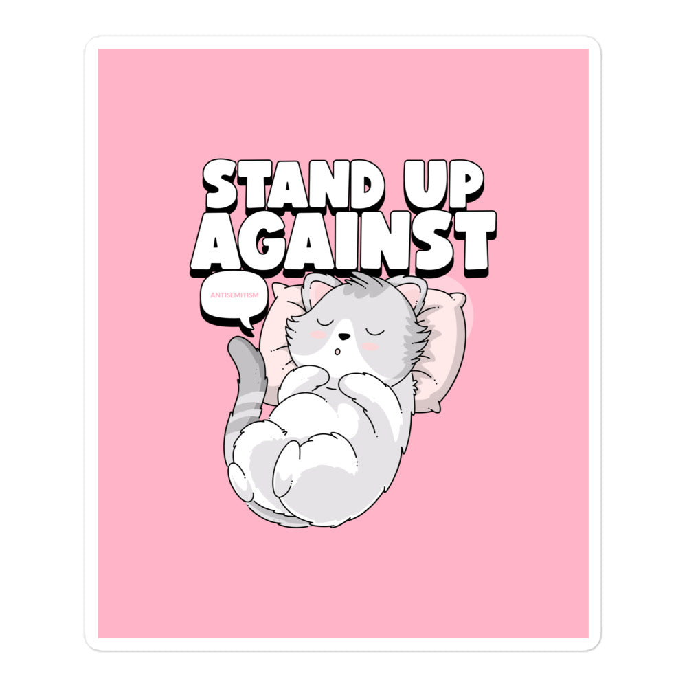 Cute Friend | Antisemitism | Kiss Cut Sticker Jouparty