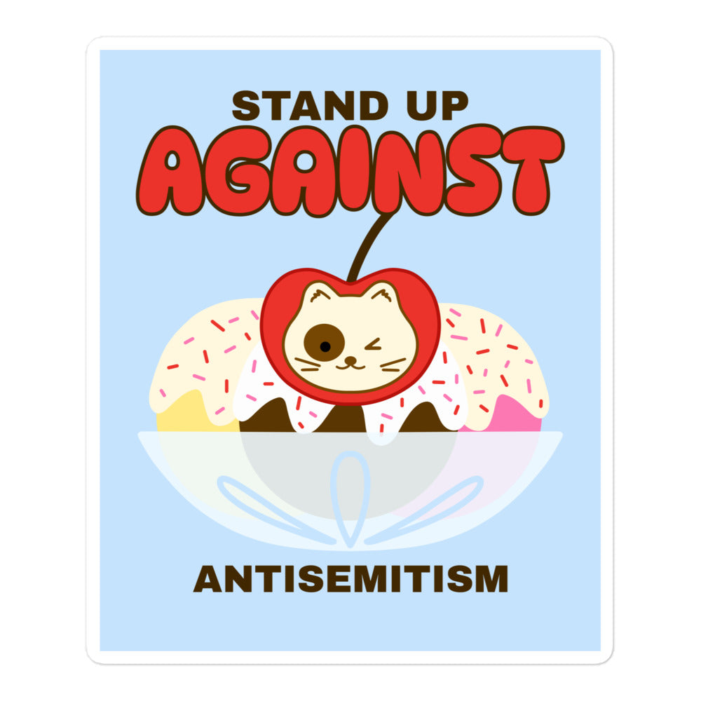 Cute Friend | Antisemitism | Kiss Cut Sticker