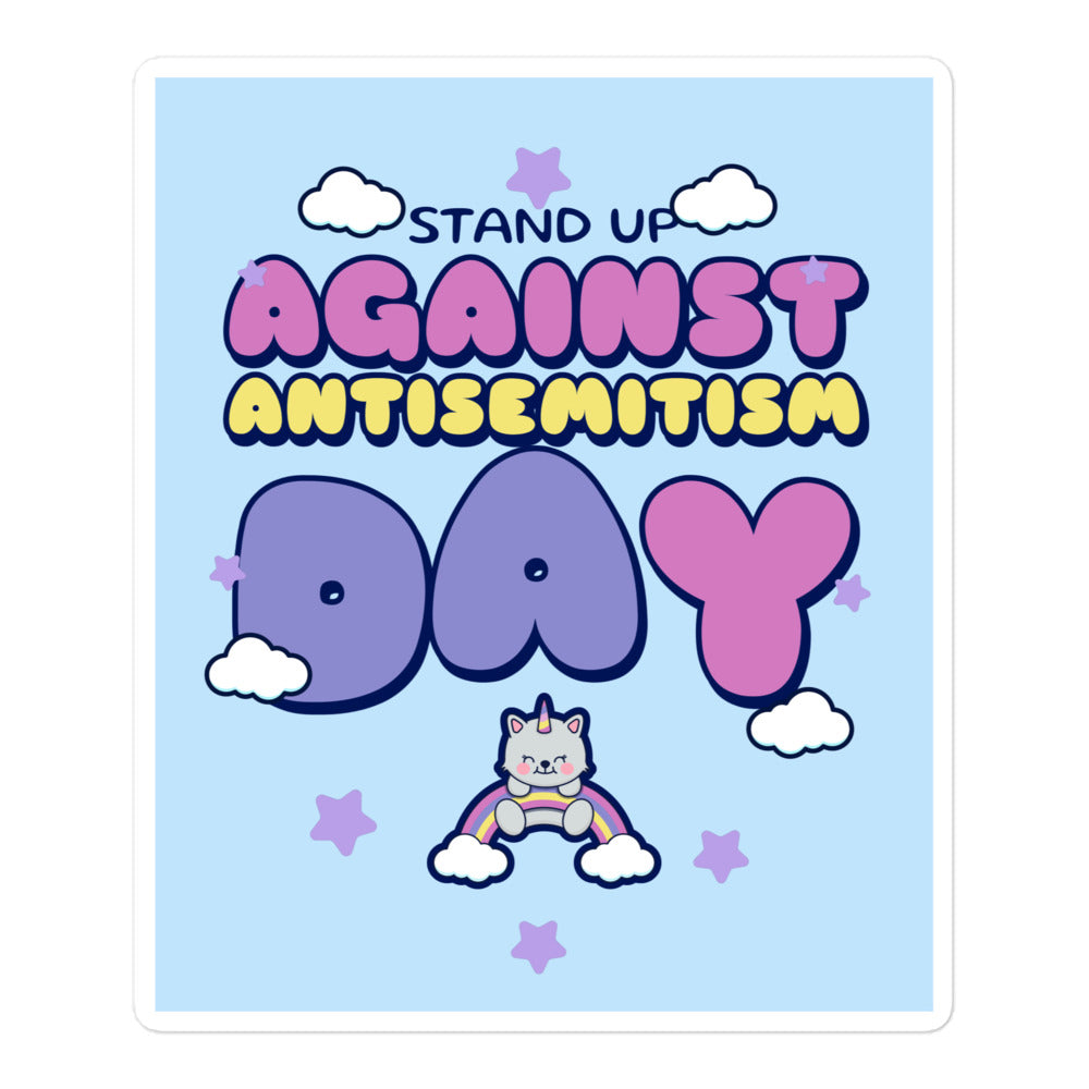 Cute Friend | Antisemitism | Kiss Cut Sticker Jouparty