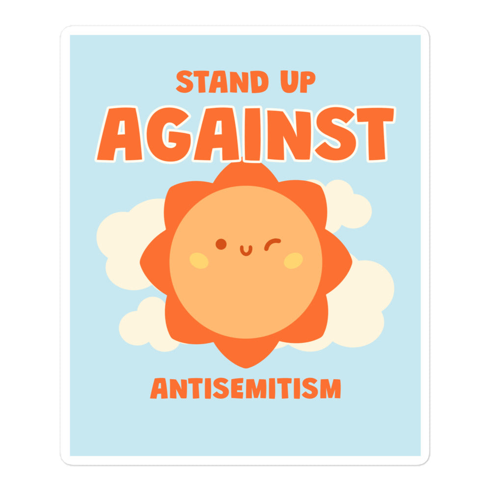 Cute Friend | Antisemitism | Kiss Cut Sticker Jouparty