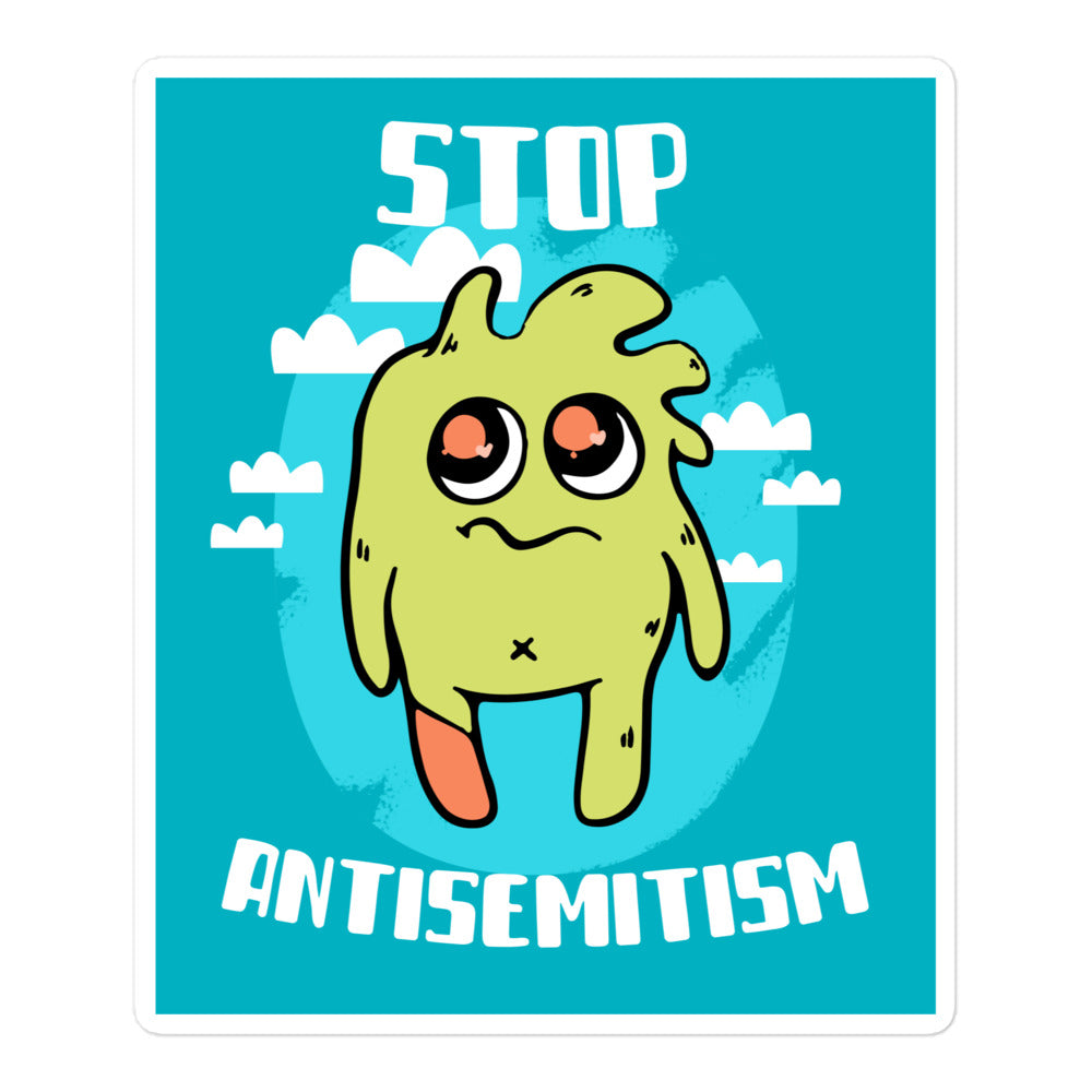 Cute Friend | Antisemitism | Kiss Cut Sticker Jouparty