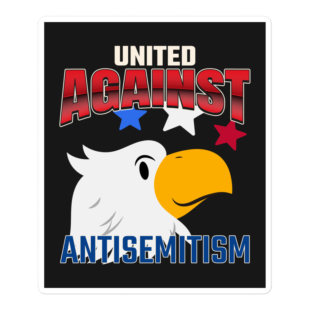USA Edition | United Against Antisemitism | Kiss Cut Sticker Jouparty