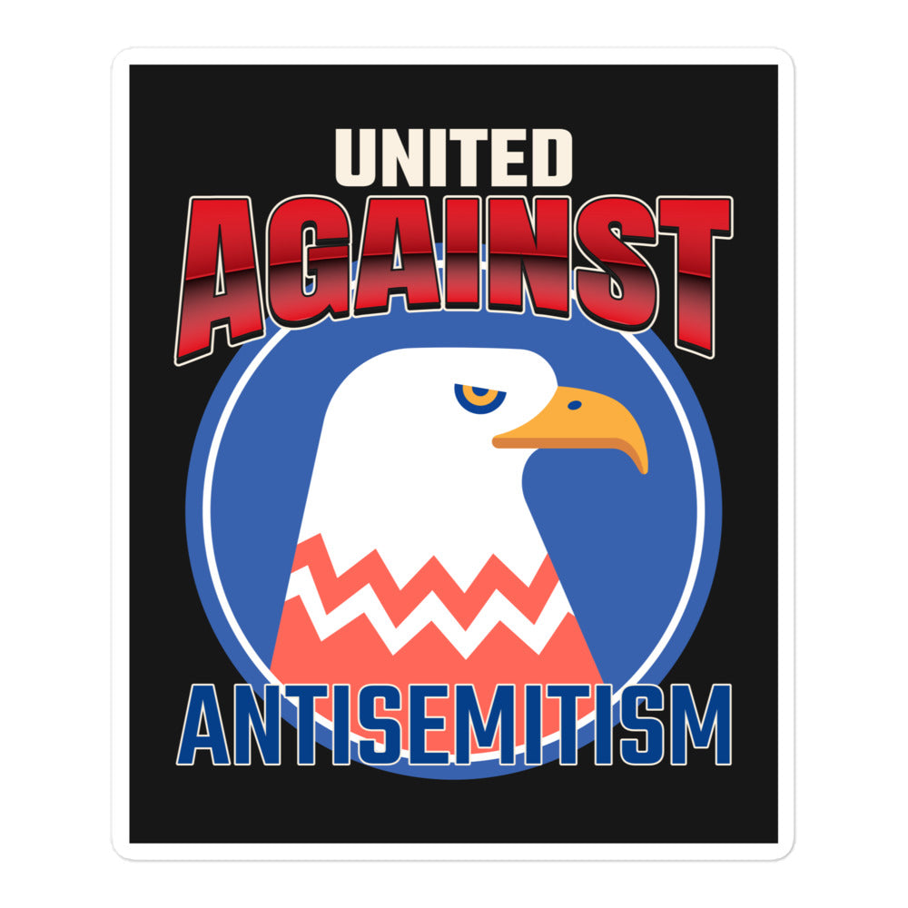 USA Edition | United Against Antisemitism | Kiss Cut Sticker Jouparty