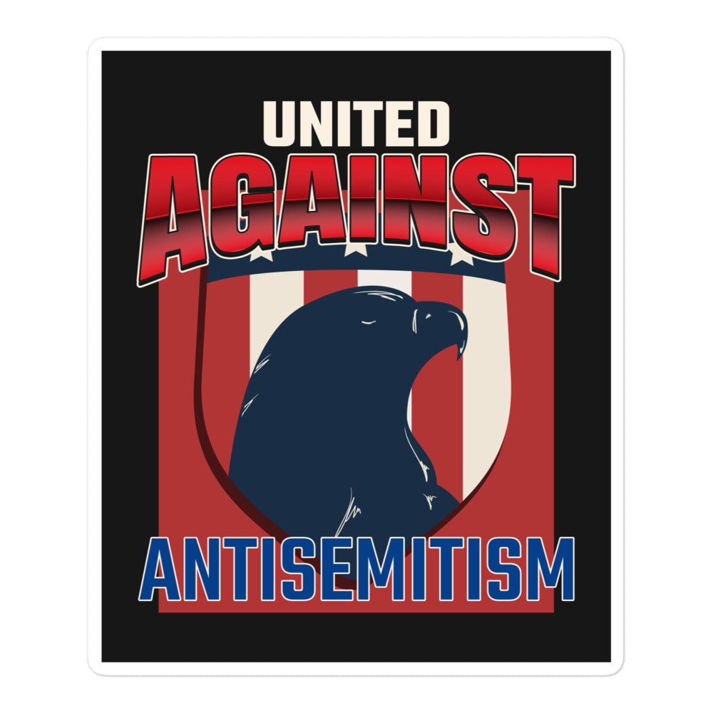 USA Edition | United Against Antisemitism | Kiss Cut Sticker Jouparty