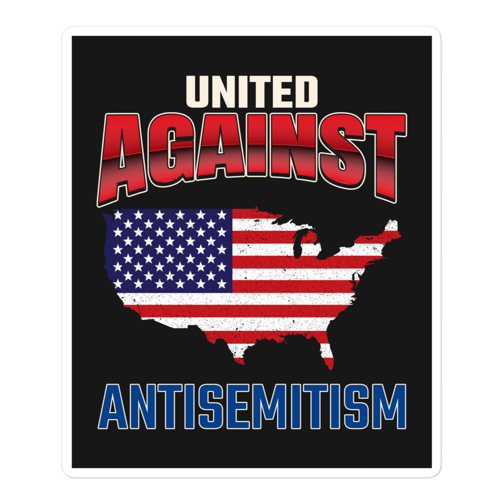 USA Edition | United Against Antisemitism | Kiss Cut Sticker