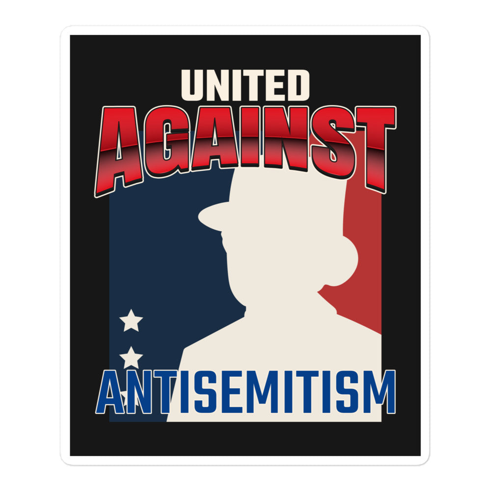 USA Edition | United Against Antisemitism | Kiss Cut Sticker