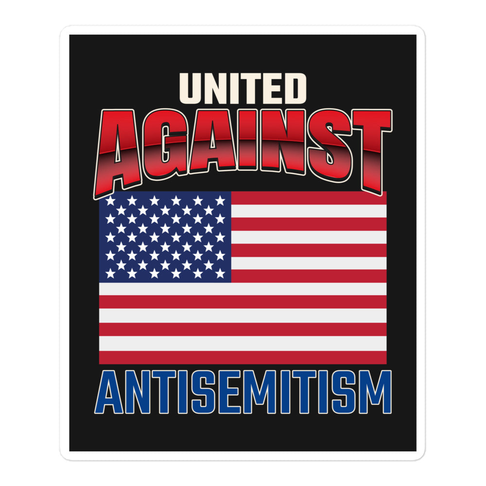 USA Edition | United Against Antisemitism | Kiss Cut Sticker