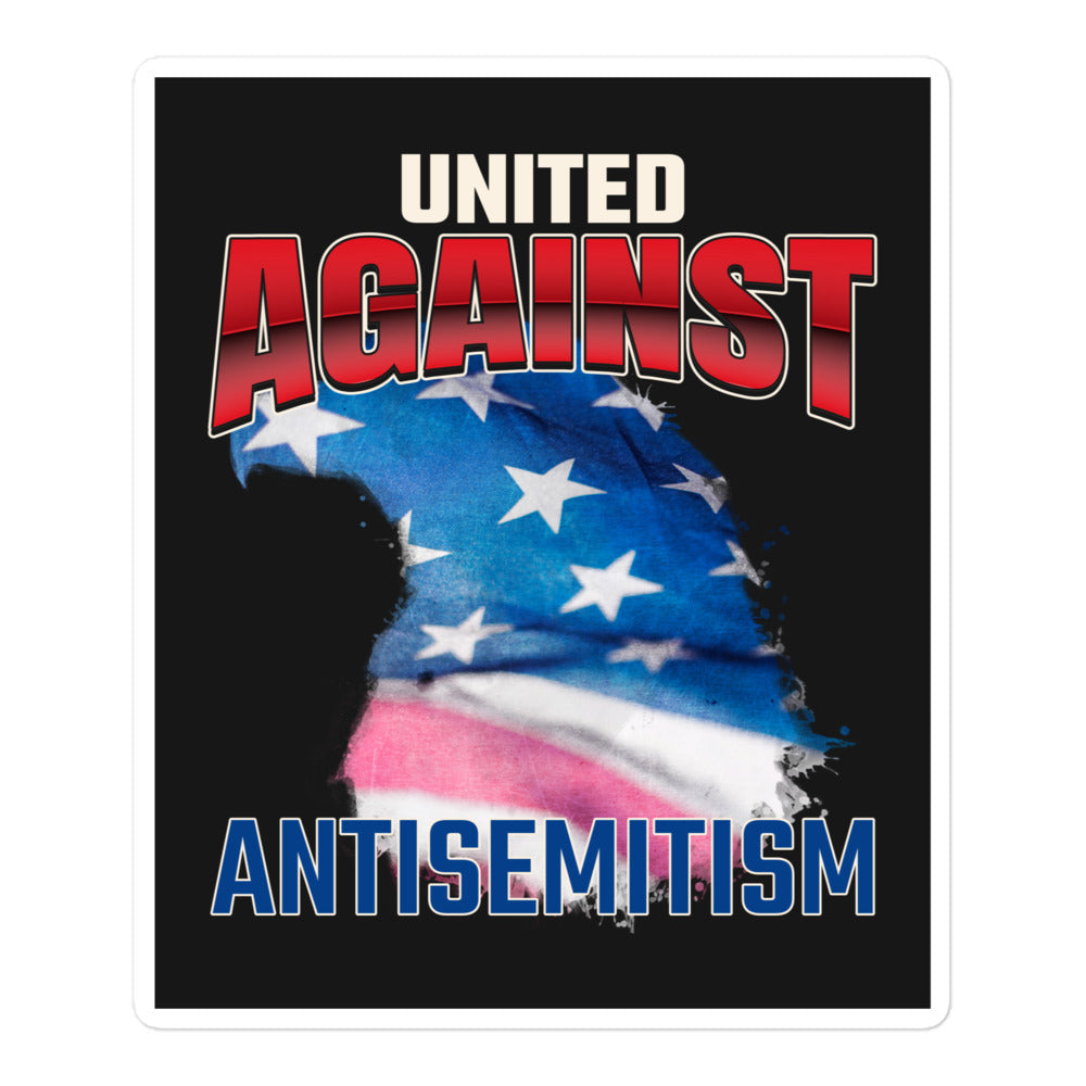 USA Edition | United Against Antisemitism | Kiss Cut Sticker