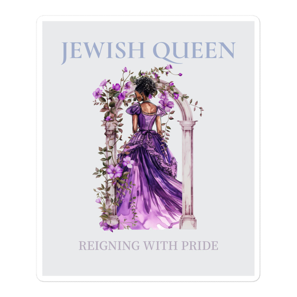 Jewish Queen | Kiss Cut Sticker Jouparty
