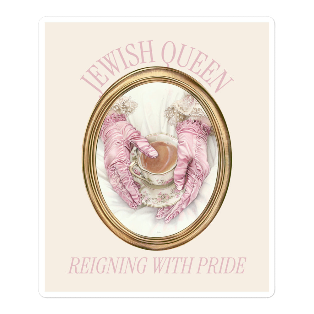 Jewish Queen | Kiss Cut Sticker Jouparty