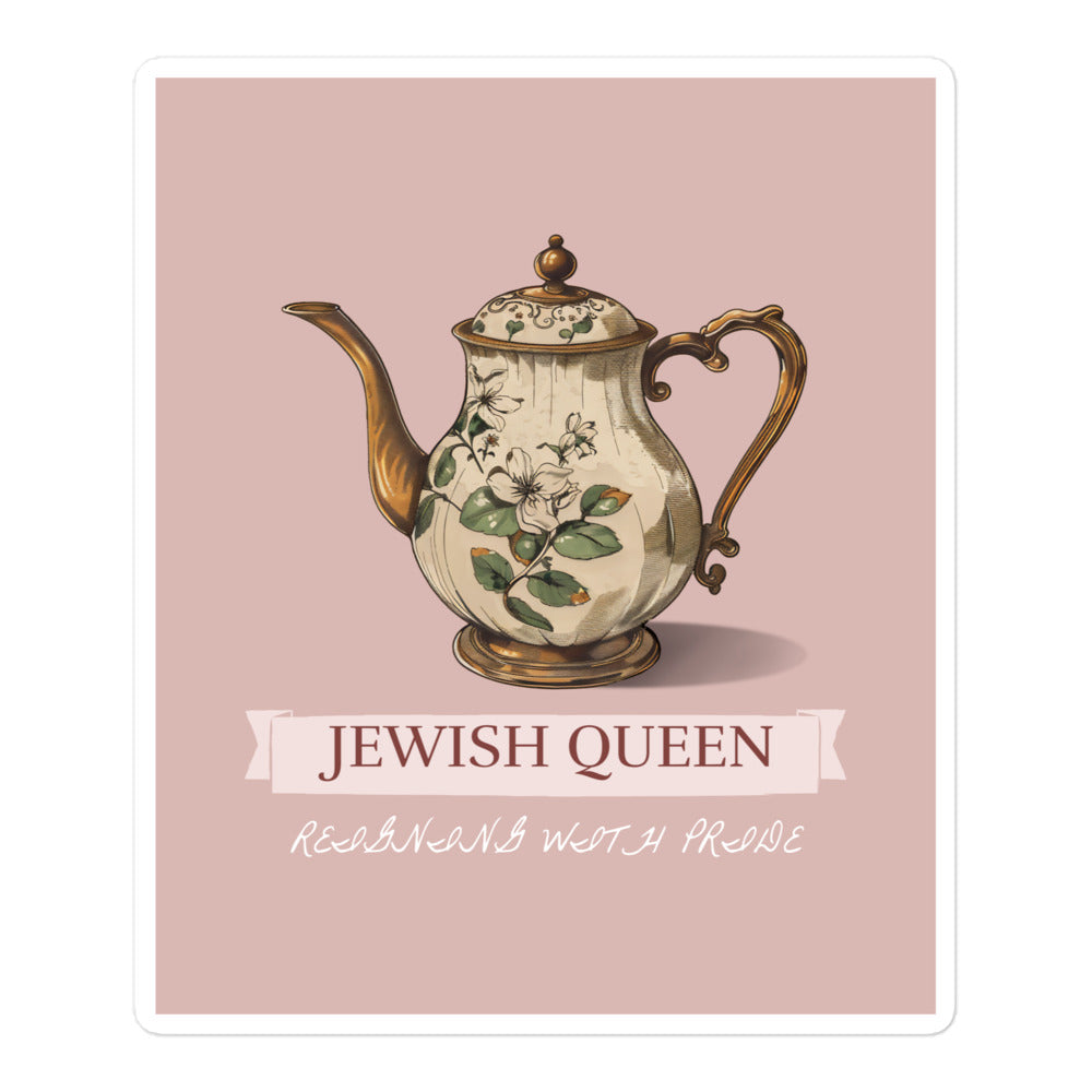Jewish Queen | Kiss Cut Sticker Jouparty