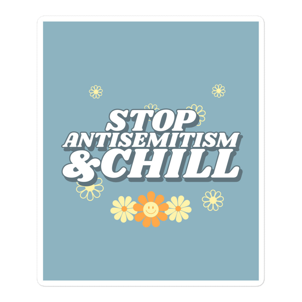 Chill Retro | Antisemitism | Kiss Cut Sticker