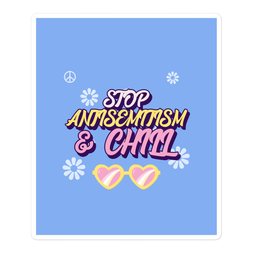 Chill Retro | Antisemitism | Kiss Cut Sticker