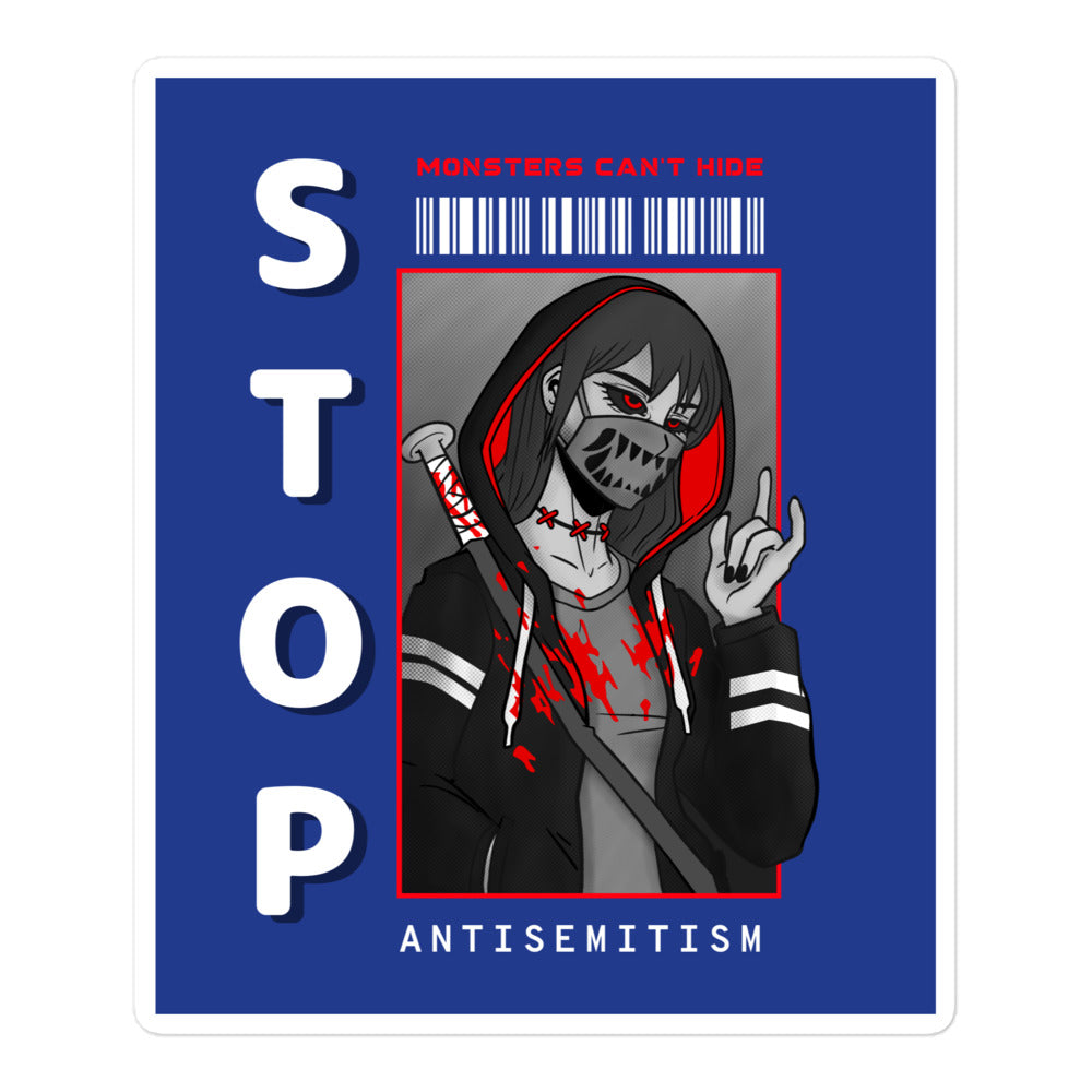 Monsters Can't Hide | Kiss Cut Sticker Jouparty