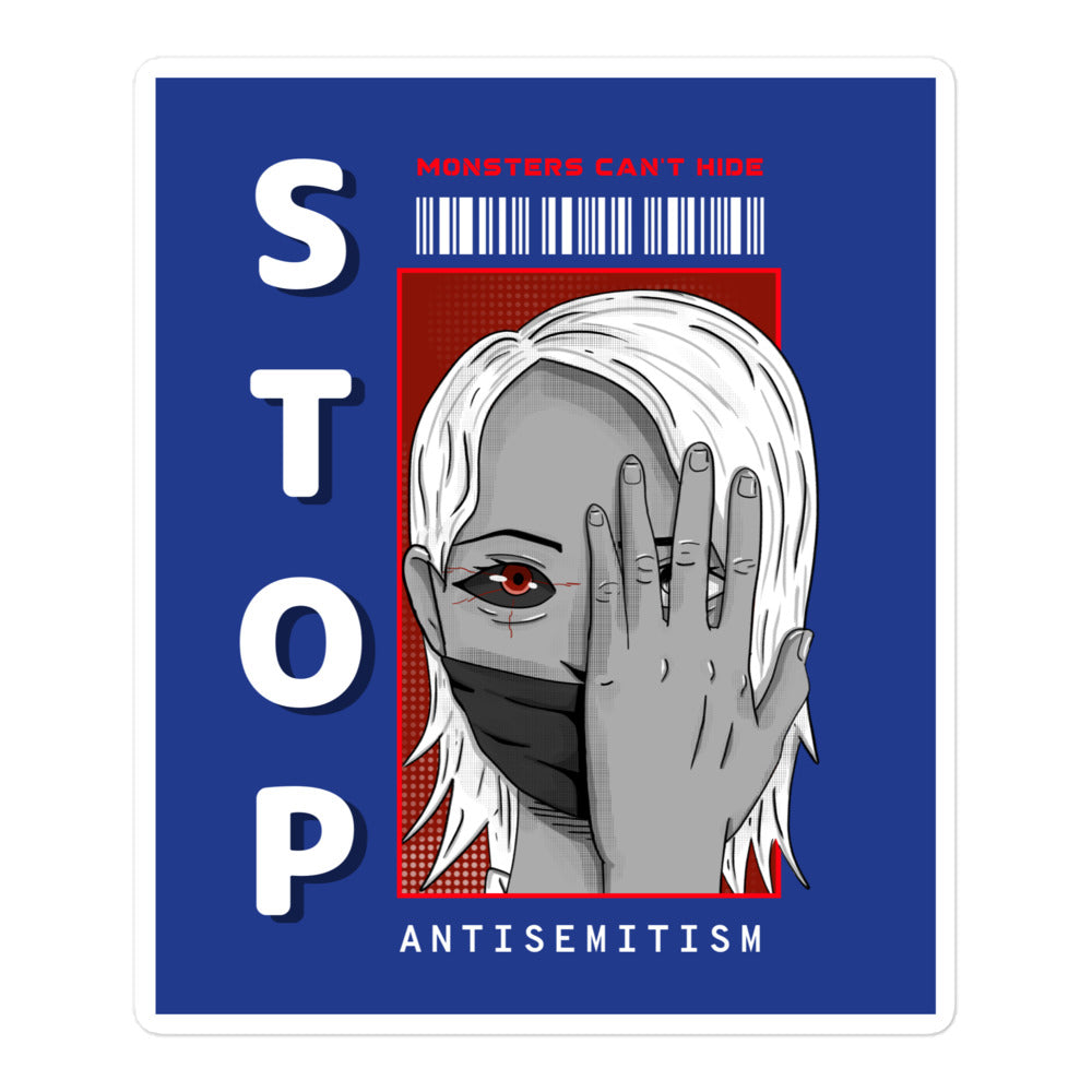 Monsters Can't Hide | Kiss Cut Sticker Jouparty