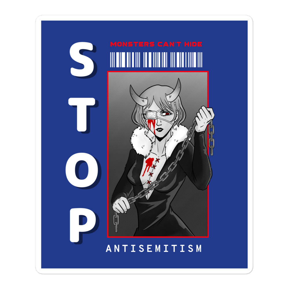 Monsters Can't Hide | Kiss Cut Sticker Jouparty