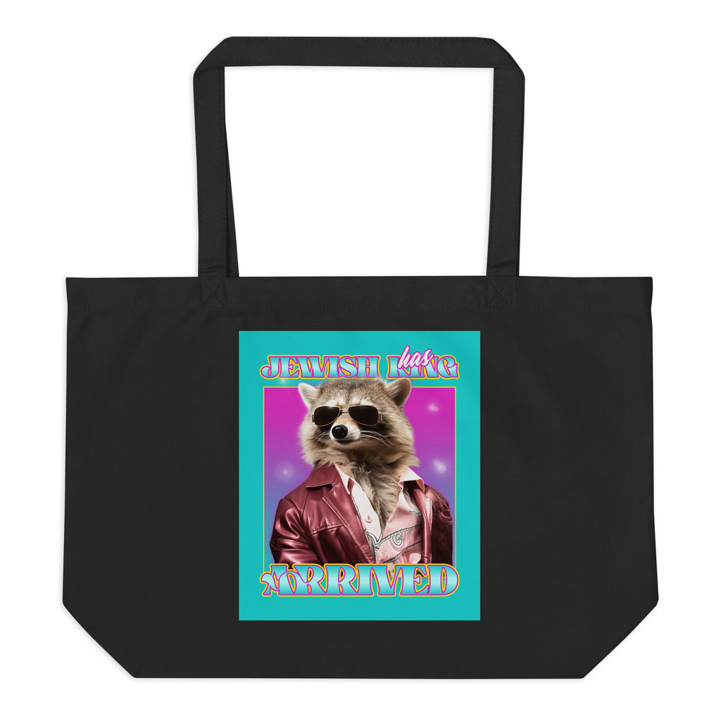 Mr Racoon | Large Organic Tote Bag