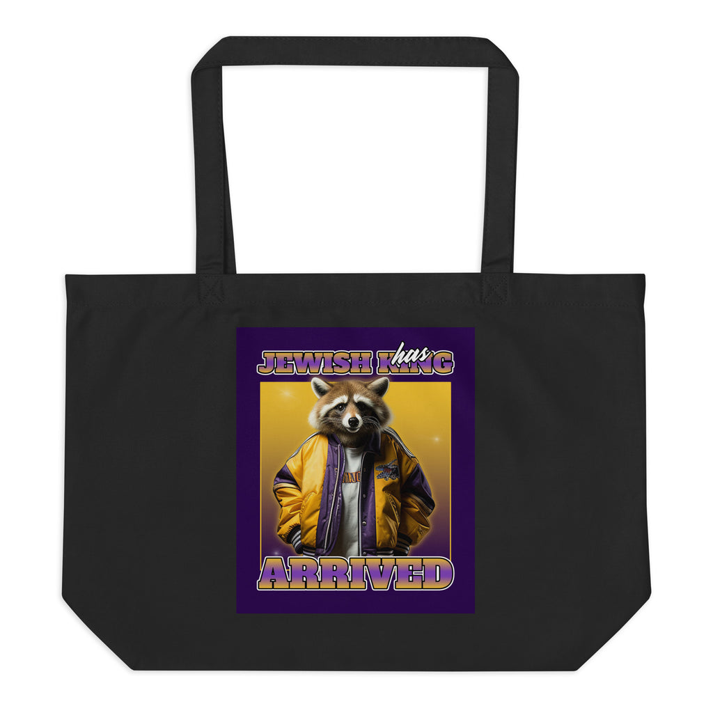 Mr Racoon | Large Organic Tote Bag Jouparty