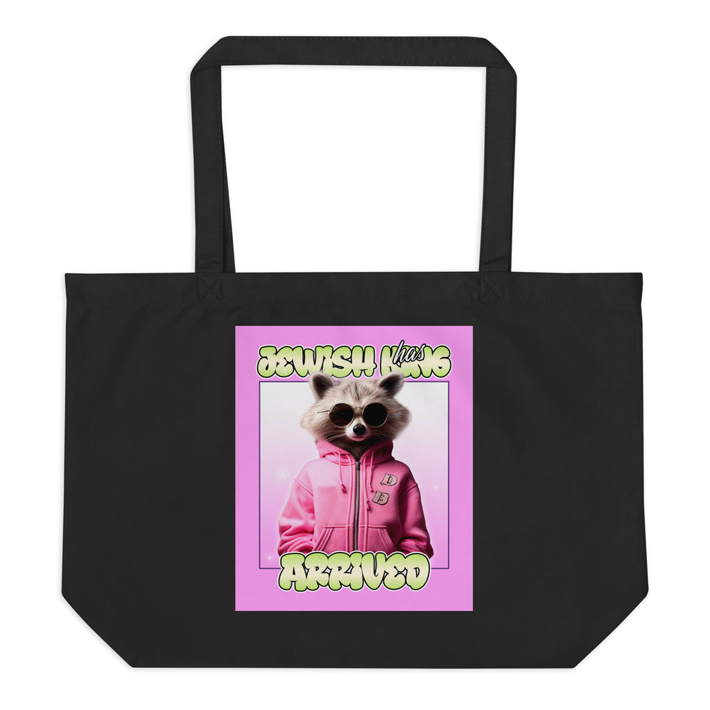 Mr Racoon | Large Organic Tote Bag Jouparty
