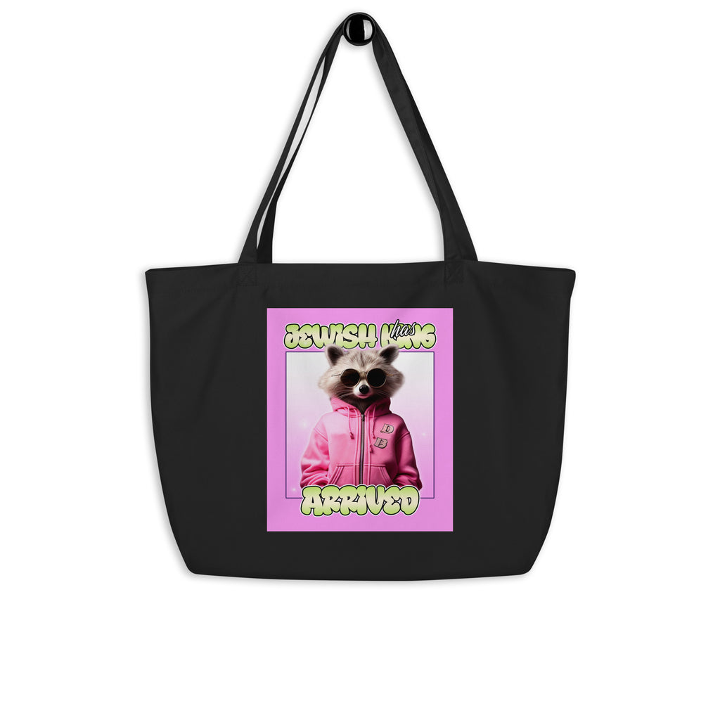 Mr Racoon | Large Organic Tote Bag Jouparty